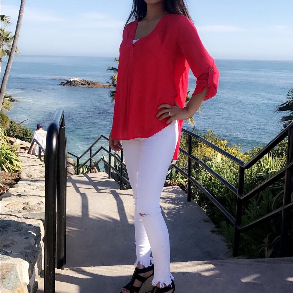 Red Blouse